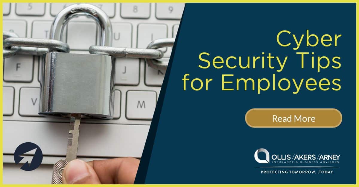 Cyber Security Tips for Employees w/Button