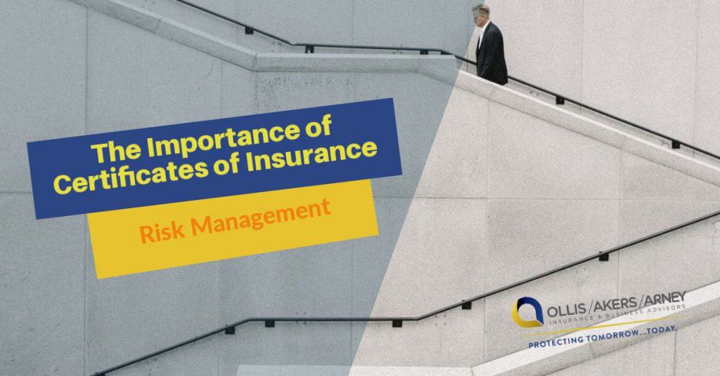 The Importance of Certificates of Insurance