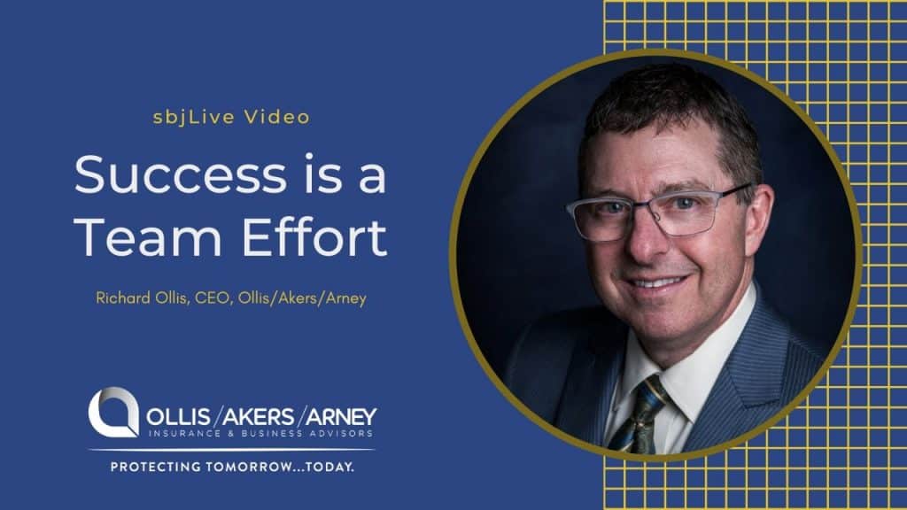 Richard Ollis - Success is a Team Effort