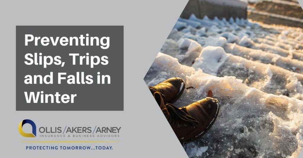 Preventing Slips, Trips and Falls in Winter