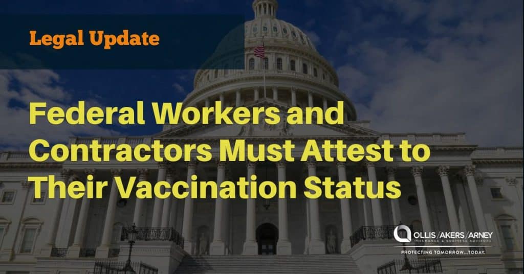 Federal Workers and Contractors Must Attest to Their Vaccination Status