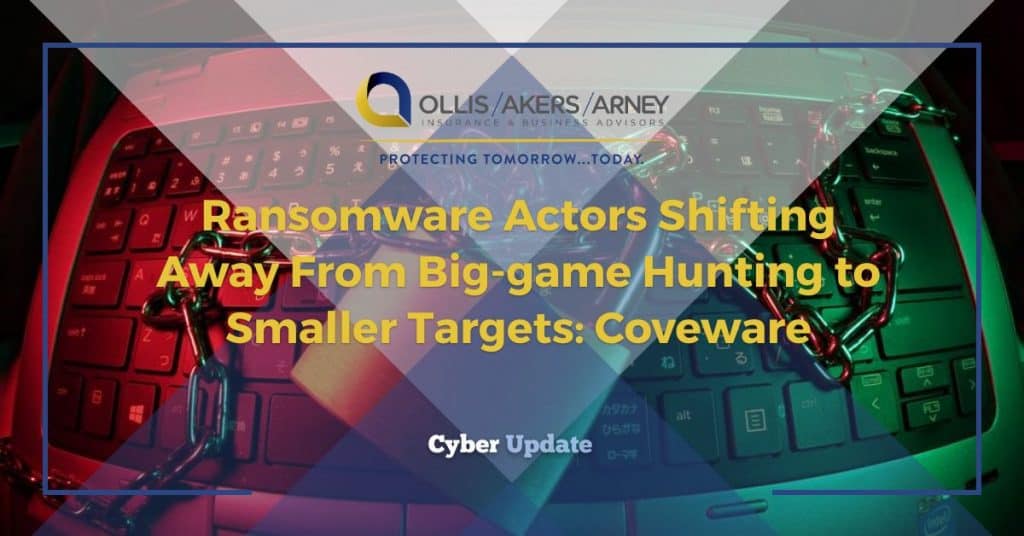 Ransomware Actors Shifting Away From Big-game Hunting to Smaller Targets: Coveware
