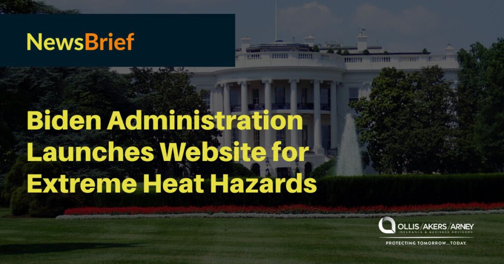 Biden Administration Launches Website for Extreme Heat Hazards
