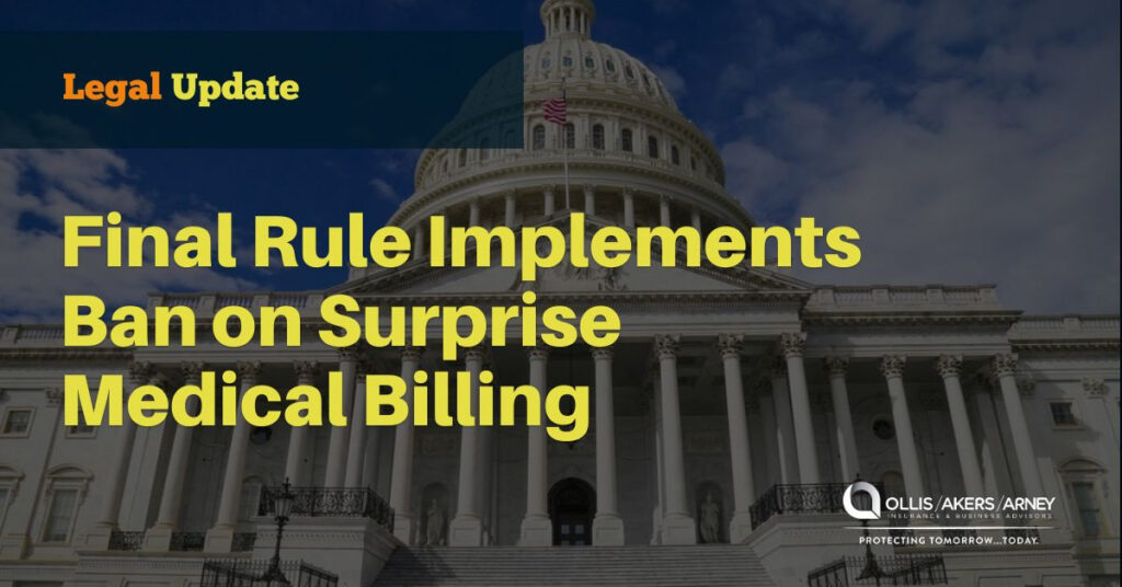 Final Rule Implements Ban on Surprise Medical Billing