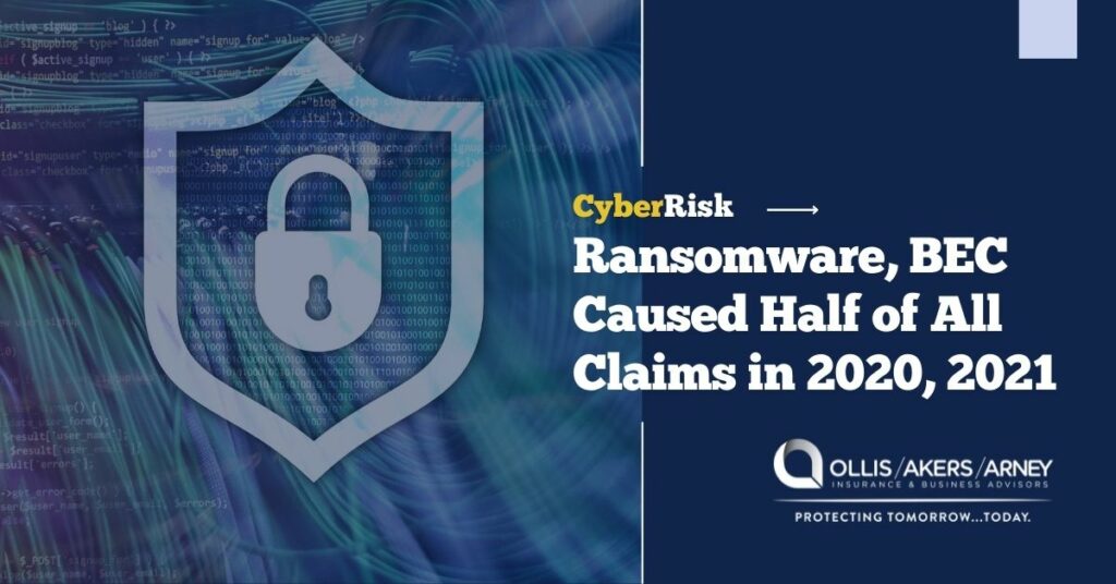 Ransomware, BEC Caused Half of All Claims in 2020, 2021