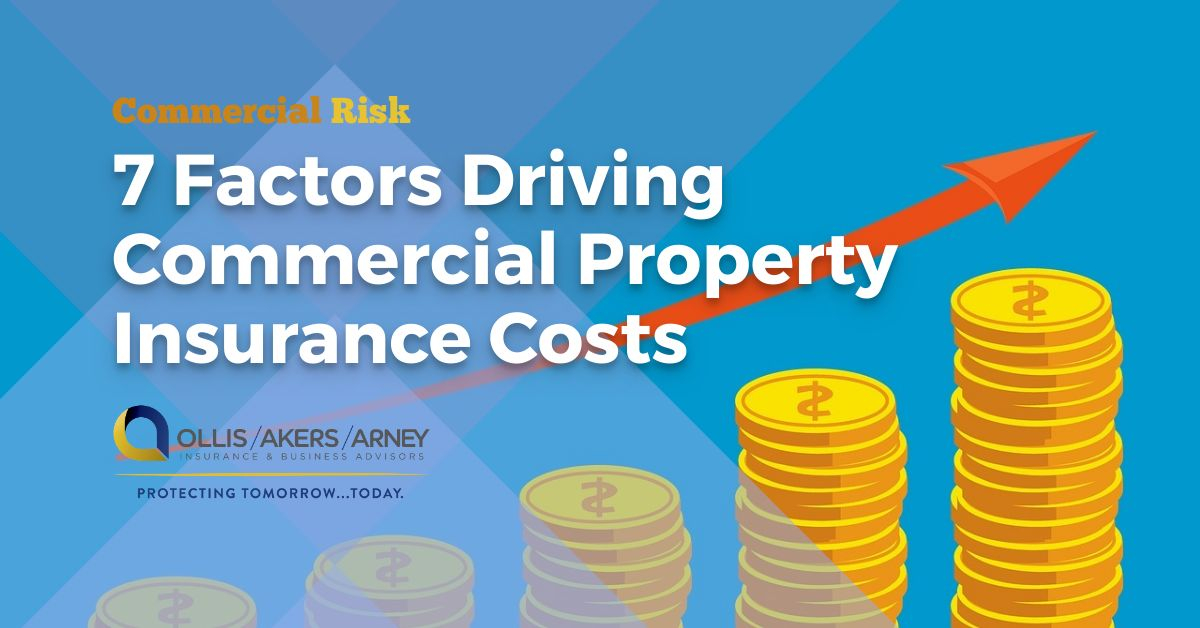 7 Factors Driving Commercial Property Insurance Costs Ollisakersarney Insurance And Business 8547