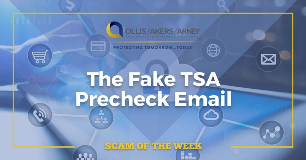The Fake TSA Precheck Email