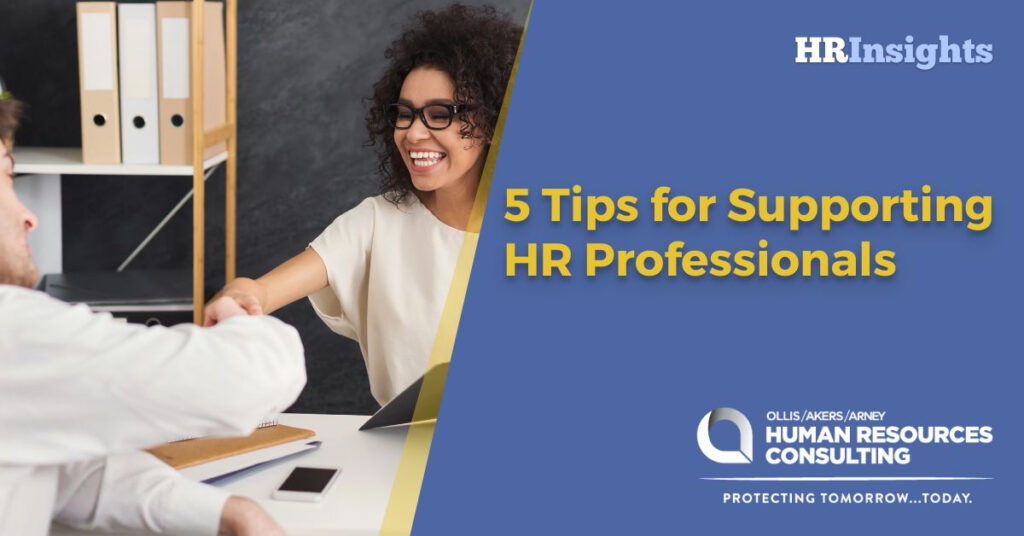 5 Tips for Supporting HR Professionals