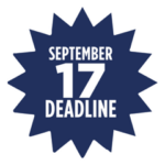 Deadline to register September 17, 2026