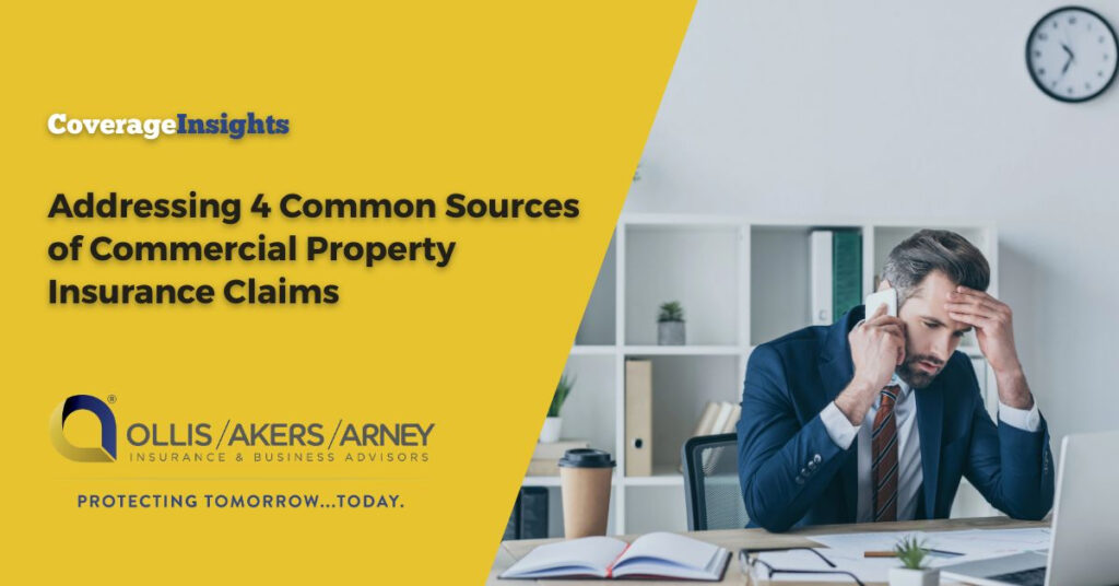 Addressing 4 Common Sources of Commercial Property Insurance Claims